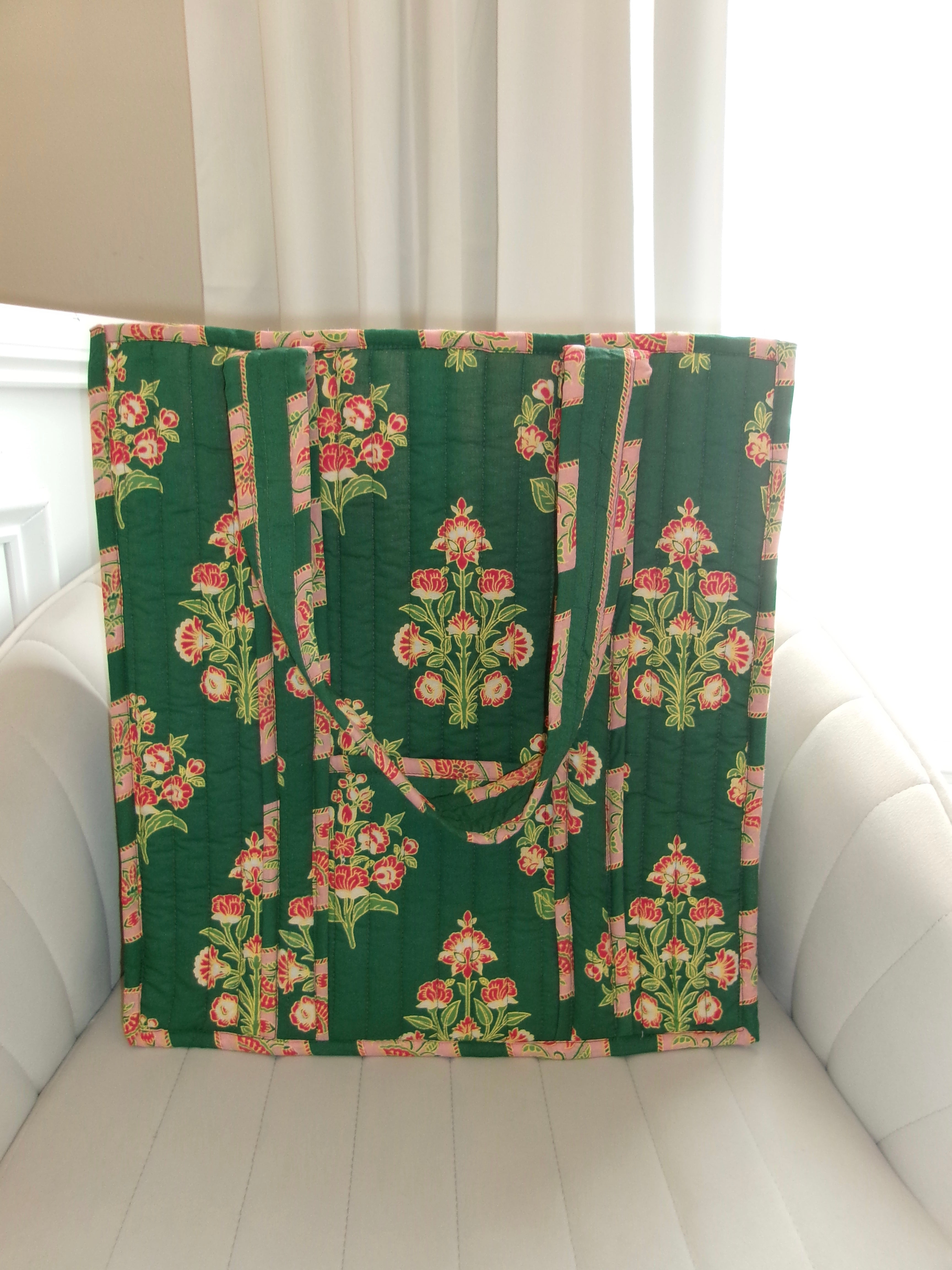 Heart of Grace- Elodie Luxe Quilted Regular Tote Bag