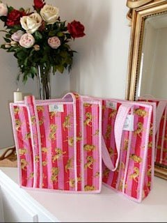 Heart of Grace- Tiger Lily Regular Quilted Tote Bag