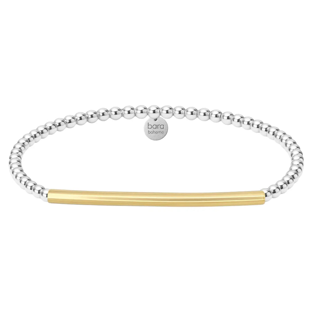 Bara Boheme- Jamie Gold Filled Beaded Bracelet