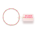Hot Pink Dainty Poppi Bracelet (Kids Size)