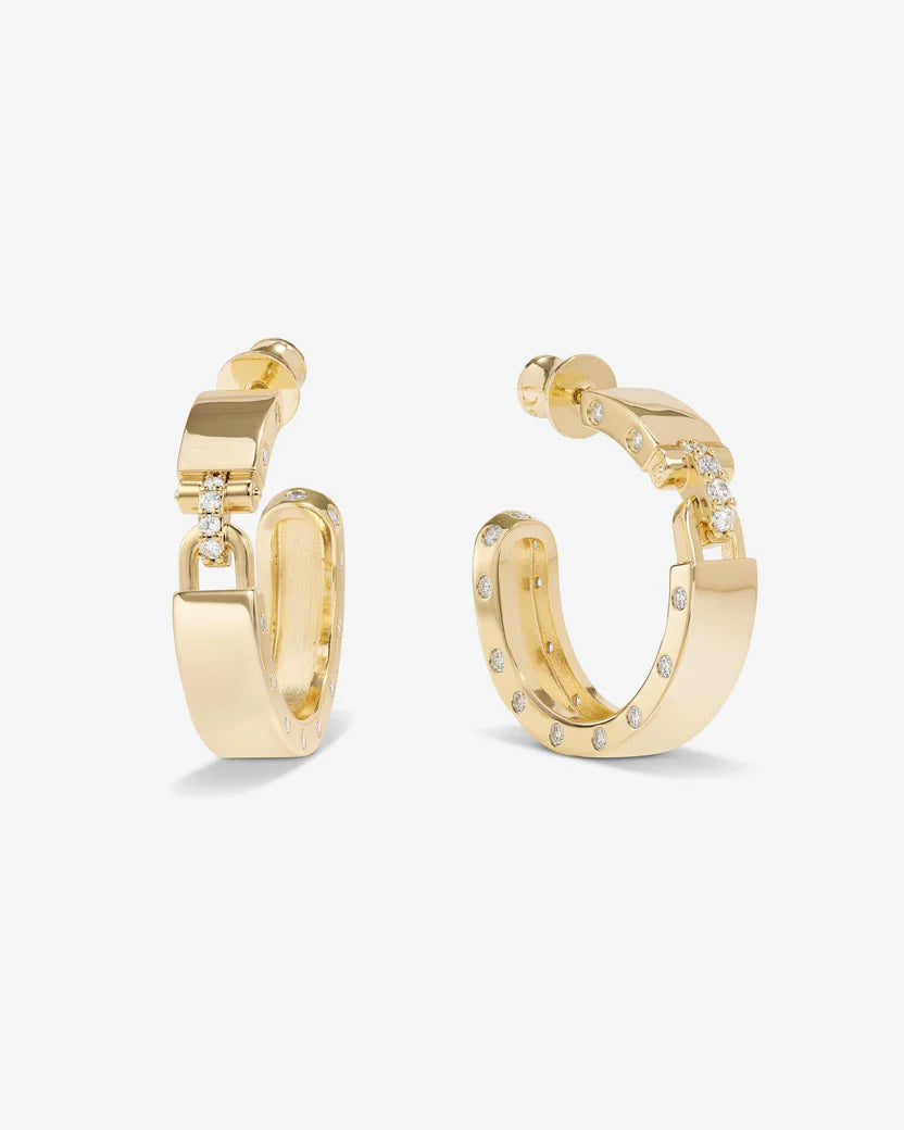 Melinda Maria- Ashley Lock Hoops 1"