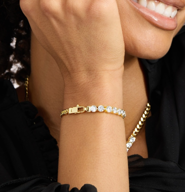 Melinda Maria-Baby Julian Loves Diamonds Bracelet