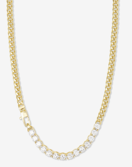 Melinda Maria-Baby Julian Really Loves Diamonds Necklace 18'