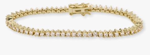 Melinda Maria-Baby Not Your Basic Tennis Bracelet