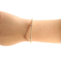 Beaded Blonde-Claire Bracelet in Gold