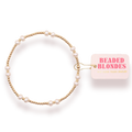 Beaded Blonde Kids-Dainty Bethani Bracelet (Kids Size)