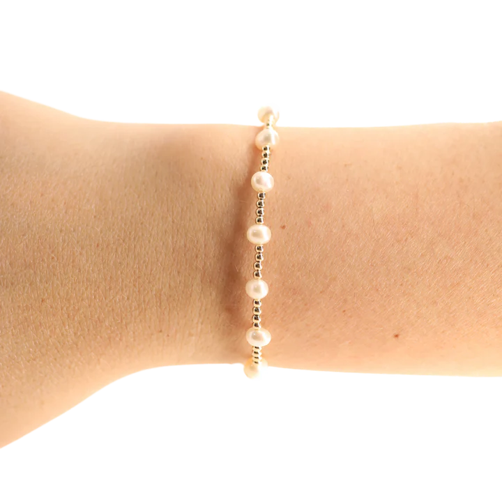 Beaded Blonde Kids-Lolo Bracelet (Kids Size)