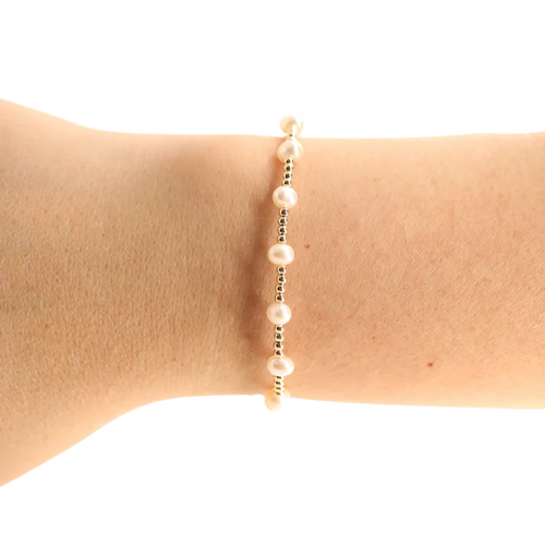 Beaded Blonde Kids-Lolo Bracelet (Kids Size)