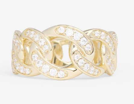 Melinda Maria-Graduated Pavé Julian Ring