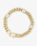 Melinda Maria-Julian Triple Diamond Bracelet 6.8mm