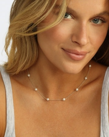 Melinda Maria-Perfect Pearl Infinity Necklace