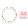 Beaded Blonde Kids- June Pearl Bracelet (Kids Size)