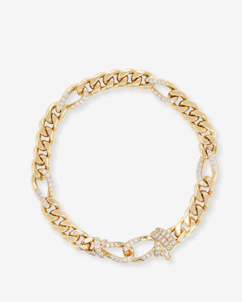 Knot Figaro Chain Bracelet