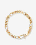 Knot Figaro Chain Bracelet