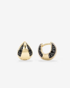 Lil Norah Split Pavé Earrings