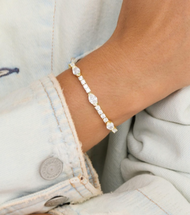Melinda Maria-Maven Tennis Bracelet