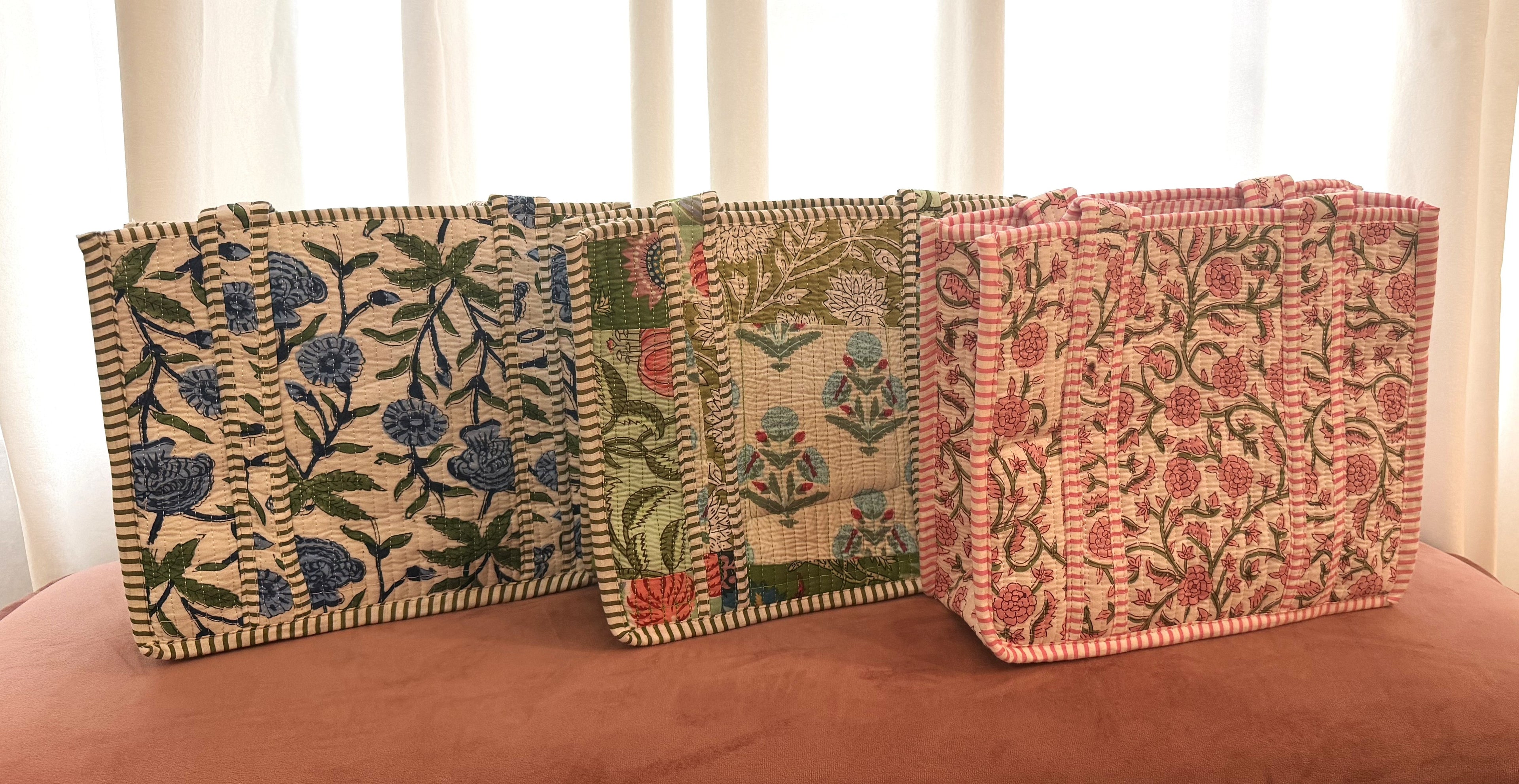 Mini Quilted Tote
