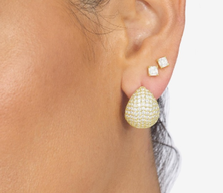 Melinda Maria-Norah Pavé Earrings