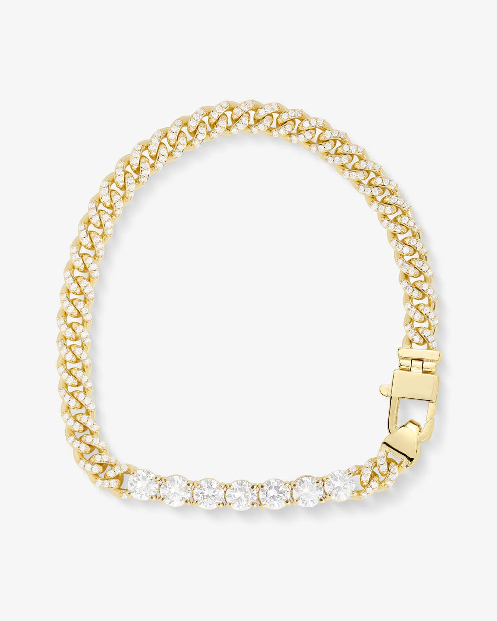 Pave Julian Loves Diamonds Bracelet