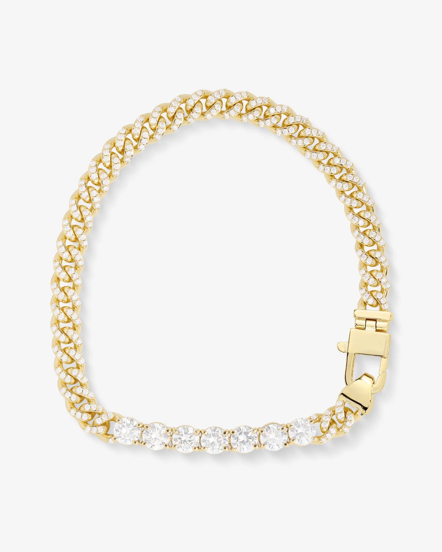 Pave Julian Loves Diamonds Bracelet