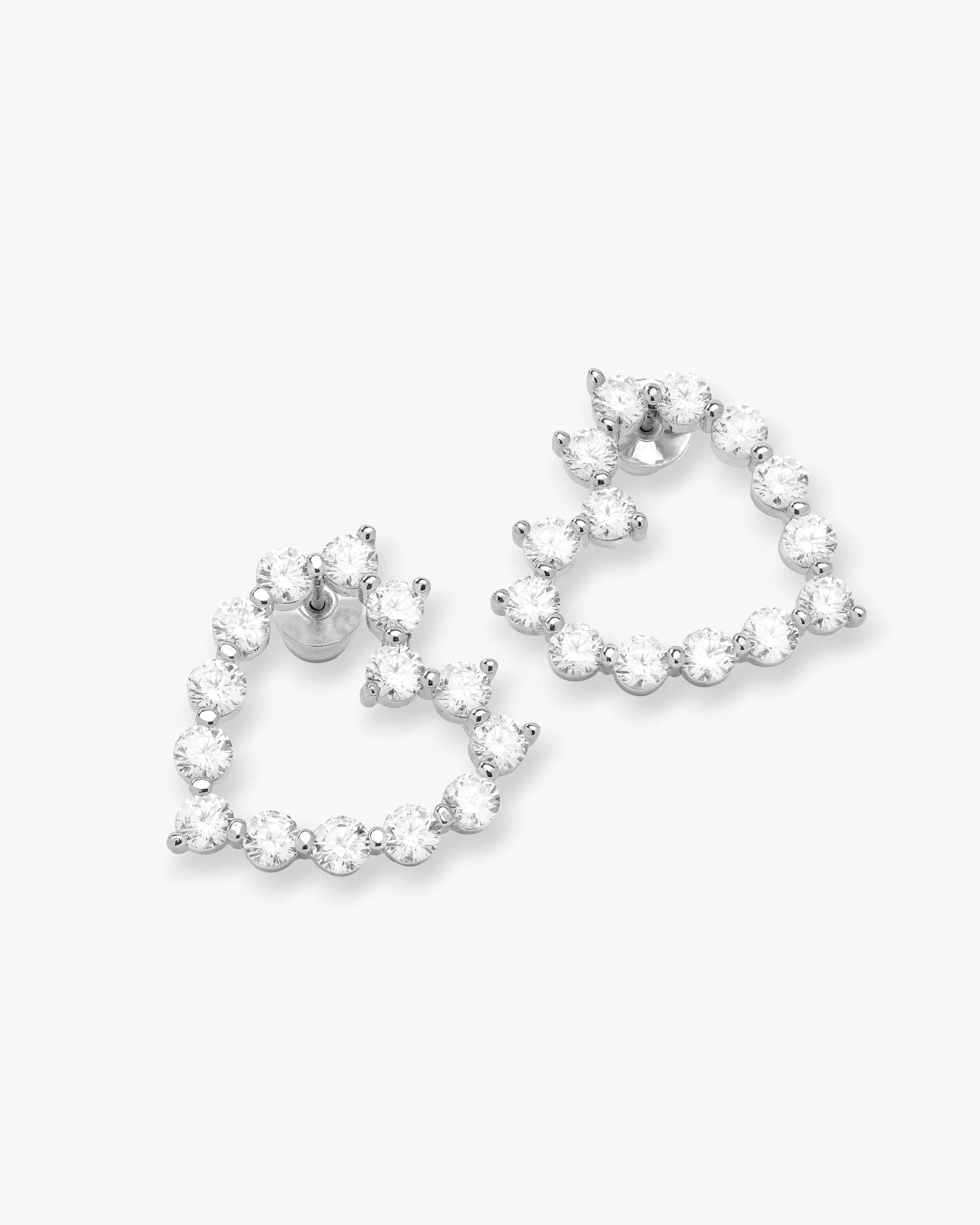Melinda Maria-She's An Icon Baby Heart Earrings