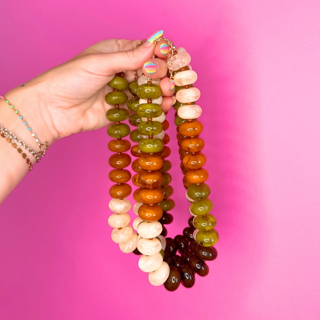 Fall Scarlett Necklace