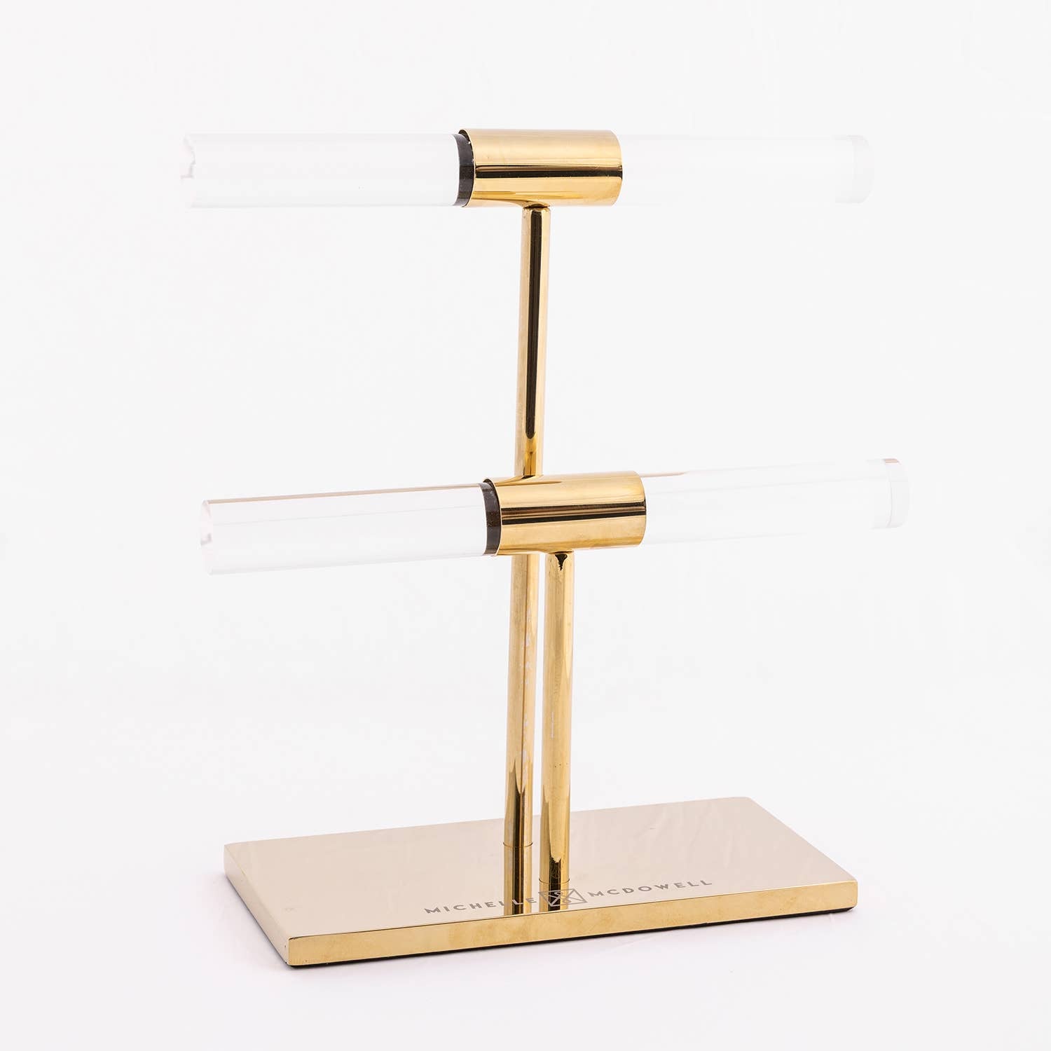 Display Double Metal Bracelet Bar