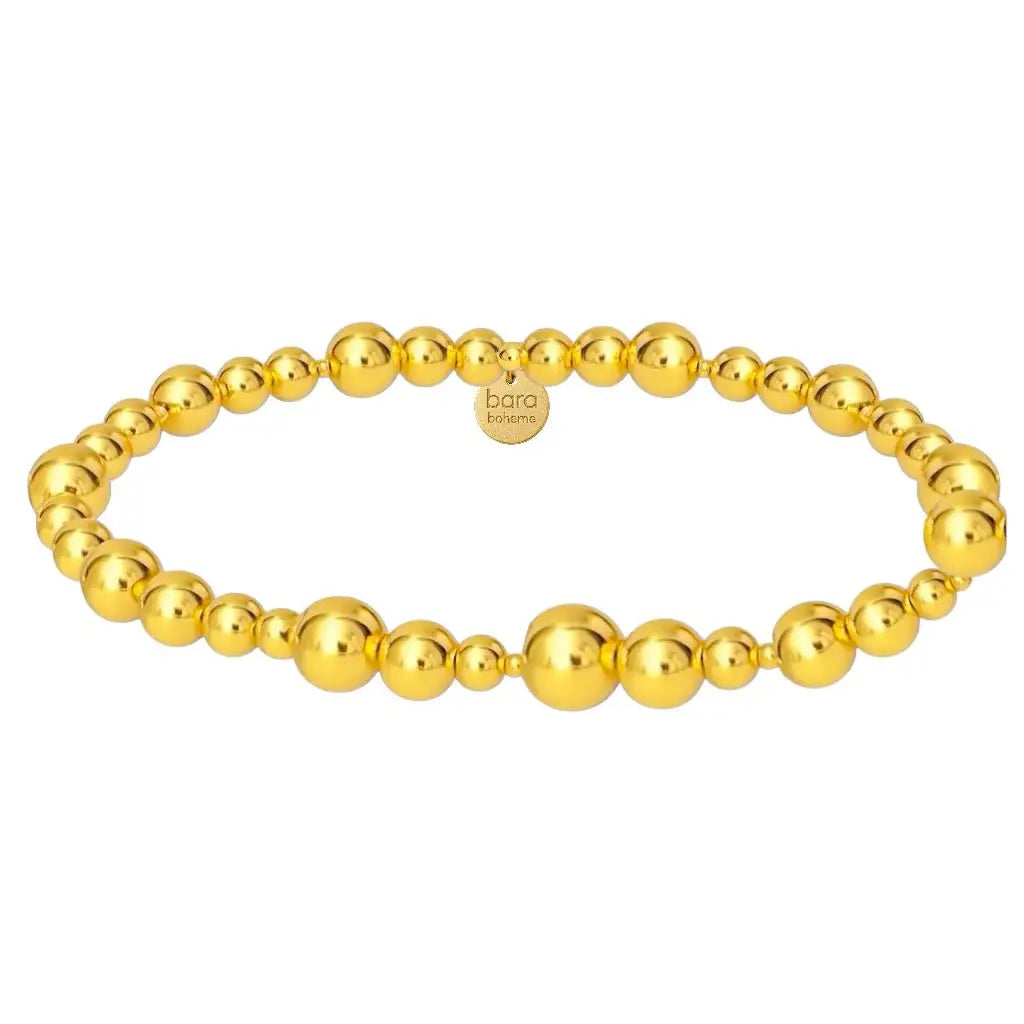 Bara Boheme- Tiff Gold Filled Beaded Bracelet