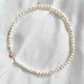 Saltwater Toggle Freshwater Pearl Necklace Gold Filled