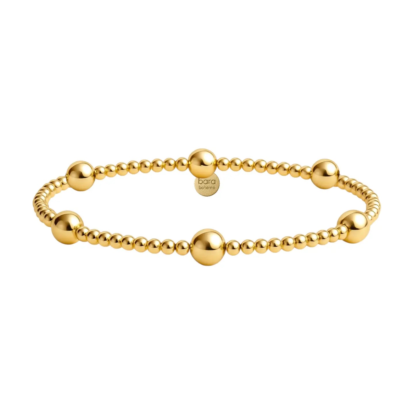 Bara Boheme- Elea Gold Filled Beaded Bracelet