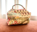 Large Quilted Cosmetic Bag