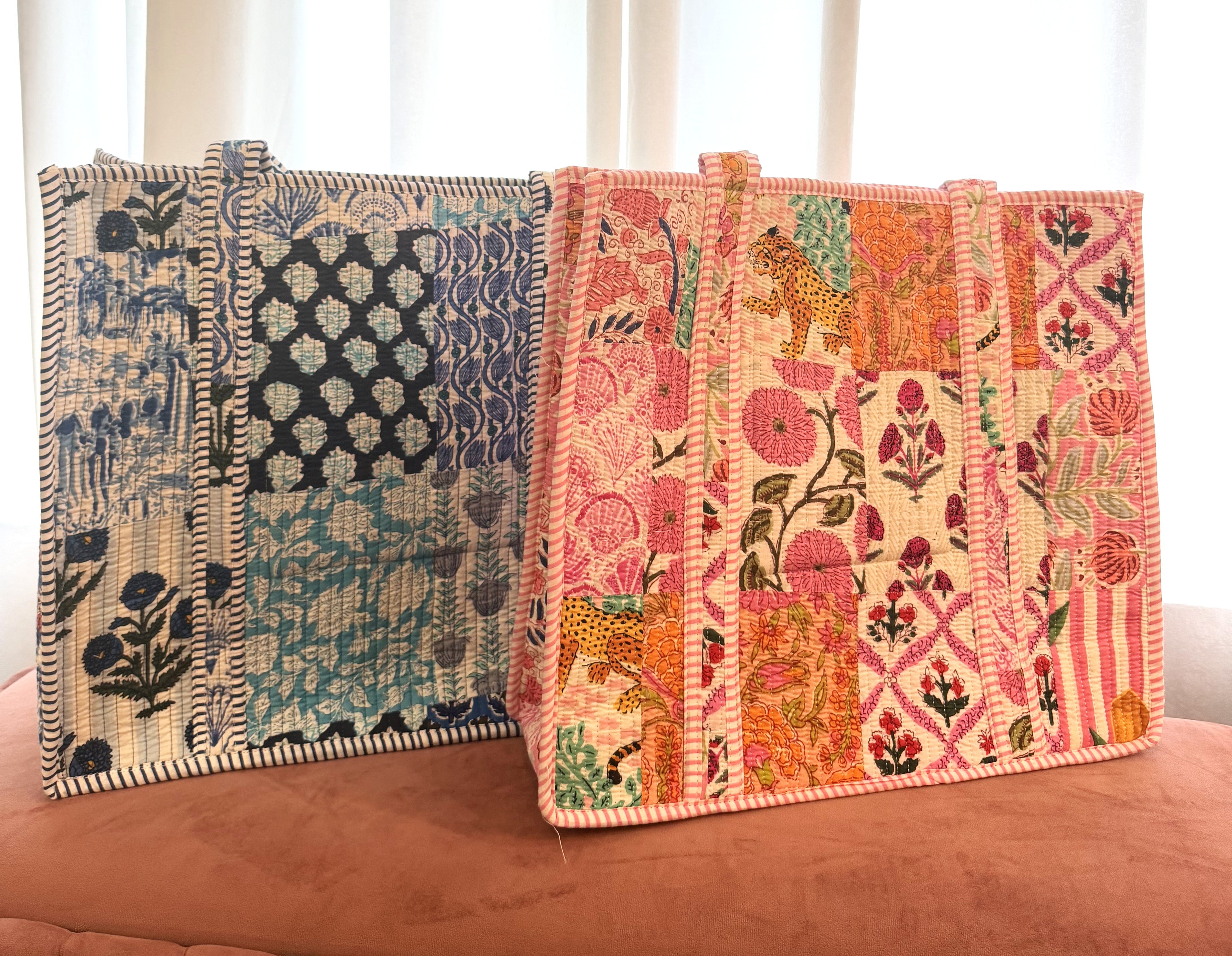 Large Quilted Tote
